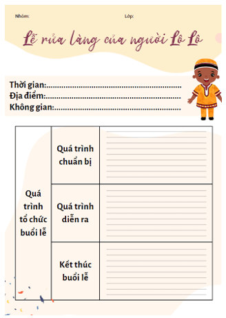 Giáo án bài Lễ rửa làng của người Lô Lô | Giáo án Ngữ Văn 7 Kết nối tri thức