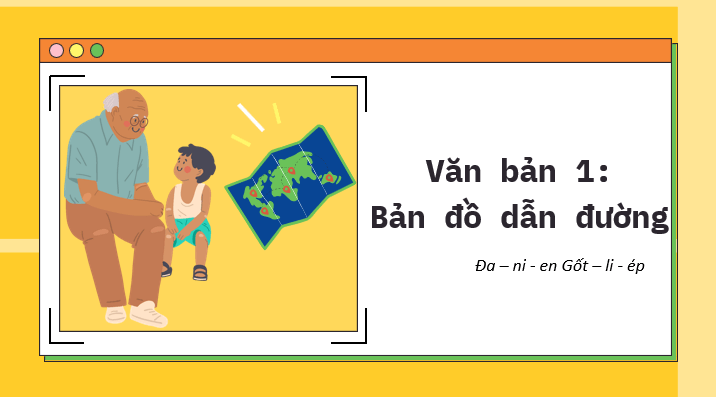 Giáo án điện tử bài Bản đồ dẫn đường | PPT Văn 7 Kết nối tri thức