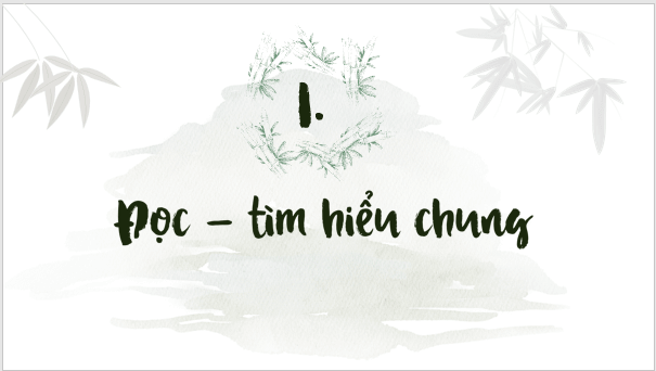 Giáo án điện tử bài Cây tre Việt Nam | PPT Văn 7 Cánh diều