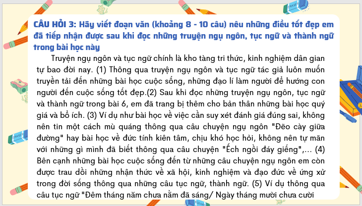 Giáo án điện tử bài Củng cố, mở rộng trang 22 | PPT Văn 7 Kết nối tri thức