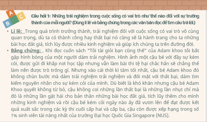 Giáo án điện tử bài Củng cố, mở rộng trang 73 | PPT Văn 7 Kết nối tri thức