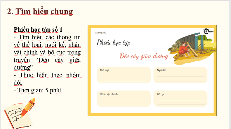 Giáo án điện tử bài Đẽo cày giữa đường | PPT Văn 7 Cánh diều