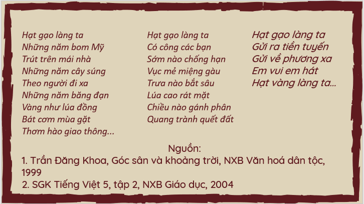 Giáo án điện tử bài Đồng dao mùa xuân | PPT Văn 7 Kết nối tri thức