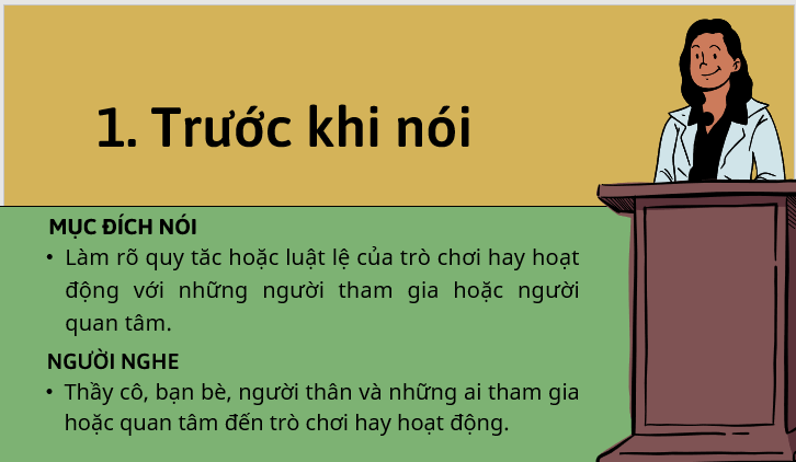 Giáo án điện tử bài Giải thích quy tắc hoặc luật lệ trong một trò chơi hay hoạt động | PPT Văn 7 Kết nối tri thức