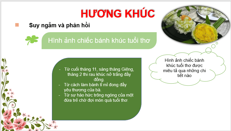 Giáo án điện tử bài Hương khúc | PPT Văn 7 Chân trời sáng tạo