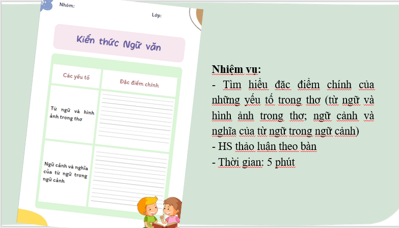 Giáo án điện tử bài Kiến thức ngữ văn trang 21 | PPT Văn 7 Cánh diều