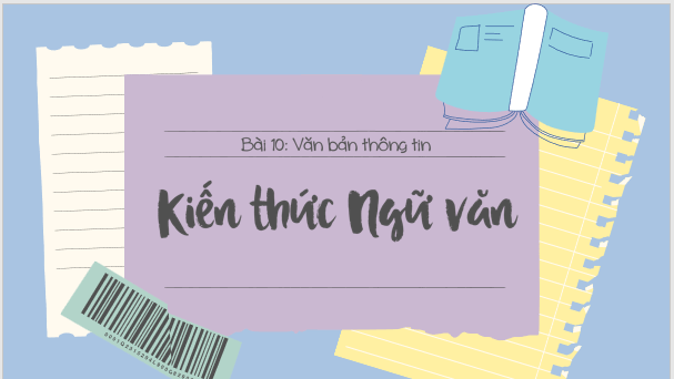 Giáo án điện tử bài Kiến thức ngữ văn trang 75 | PPT Văn 7 Cánh diều