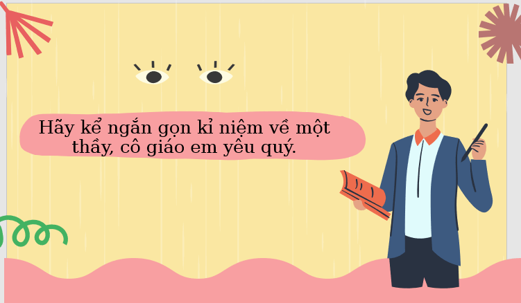 Giáo án điện tử bài Người thầy đầu tiên | PPT Văn 7 Kết nối tri thức