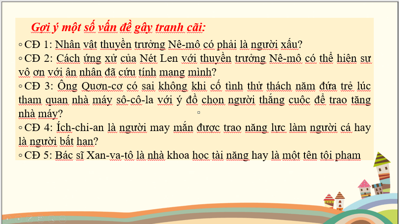 Giáo án điện tử bài Thảo luận nhóm về một vấn đề gây tranh cãi | PPT Văn 7 Chân trời sáng tạo