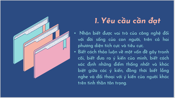 Giáo án điện tử bài Thảo luận về vai trò của công nghệ đối với đời sống con người | PPT Văn 7 Kết nối tri thức