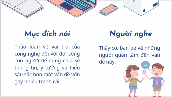 Giáo án điện tử bài Thảo luận về vai trò của công nghệ đối với đời sống con người | PPT Văn 7 Kết nối tri thức