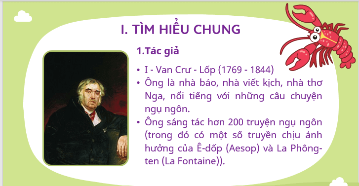 Giáo án điện tử bài Thực hành đọc: Thiên nga, cá măng và tôm hùm trang 23, 24 | PPT Văn 7 Kết nối tri thức