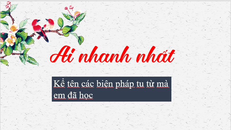 Giáo án điện tử bài Thực hành tiếng việt trang 48 | PPT Văn 7 Cánh diều