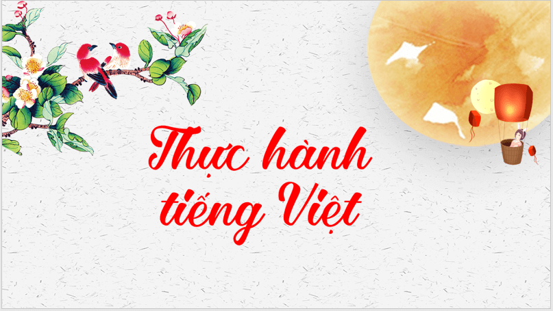 Giáo án điện tử bài Thực hành tiếng việt trang 48 | PPT Văn 7 Cánh diều