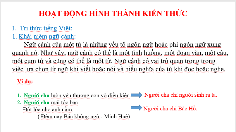 Giáo án điện tử bài Thực hành tiếng Việt trang 104 | PPT Văn 7 Chân trời sáng tạo