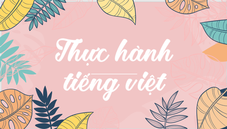 Giáo án điện tử bài Thực hành tiếng Việt trang 26 | PPT Văn 7 Cánh diều