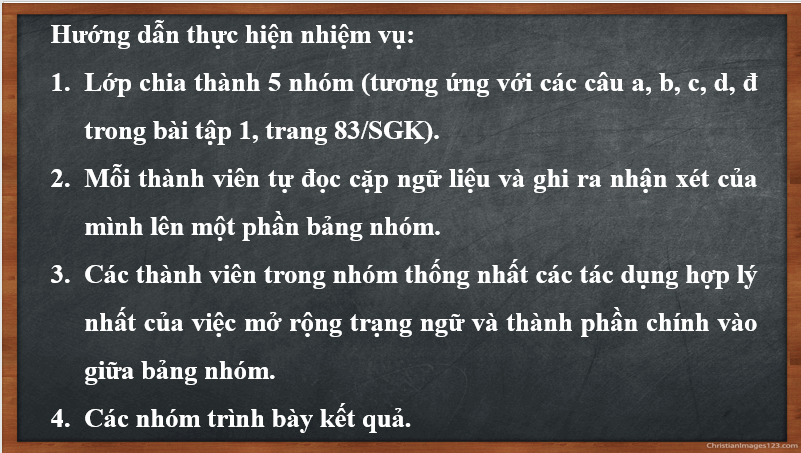 Giáo án điện tử bài Thực hành tiếng Việt trang 83 | PPT Văn 7 Chân trời sáng tạo