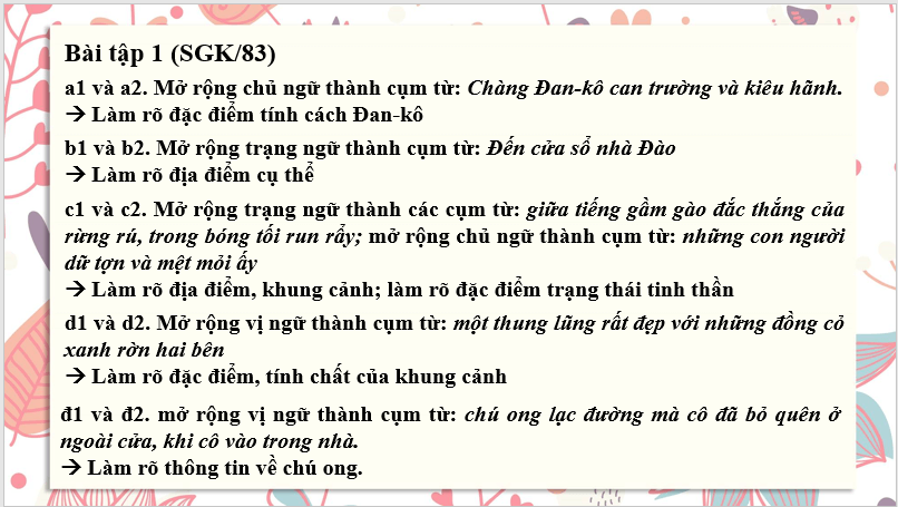 Giáo án điện tử bài Thực hành tiếng Việt trang 83 | PPT Văn 7 Chân trời sáng tạo