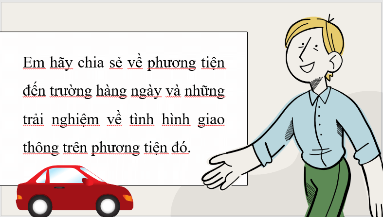 Giáo án điện tử bài Tổng kiểm soát phương tiện giao thông | PPT Văn 7 Cánh diều