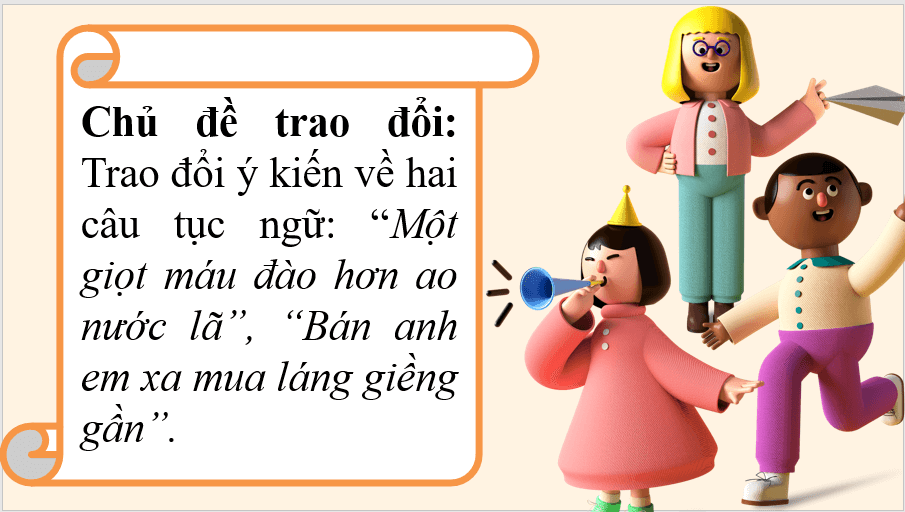 Giáo án điện tử bài Trao đổi một cách xây dựng, tôn trọng các ý kiến khác biệt | PPT Văn 7 Chân trời sáng tạo