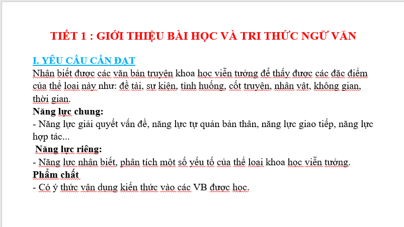 Giáo án điện tử bài Tri thức ngữ văn trang 67 | PPT Văn 7 Chân trời sáng tạo