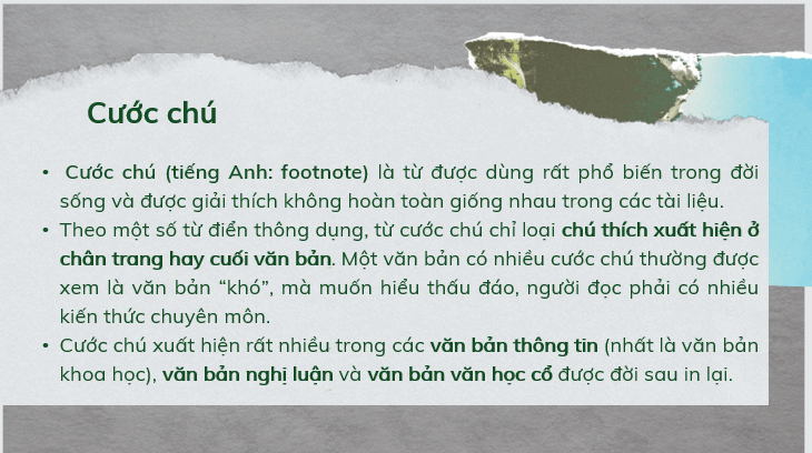 Giáo án điện tử bài Tri thức ngữ văn trang 77 | PPT Văn 7 Kết nối tri thức