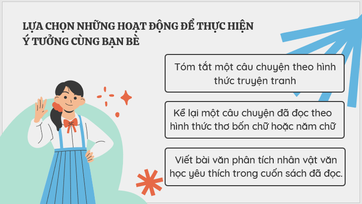 Giáo án điện tử bài Thách thức thứ hai: Từ ý tưởng đến sản phẩm | PPT Văn 7 Kết nối tri thức