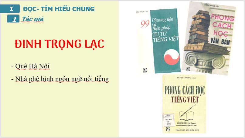 Giáo án điện tử bài Vẻ đẹp của bài thơ Tiếng gà trưa | PPT Văn 7 Cánh diều