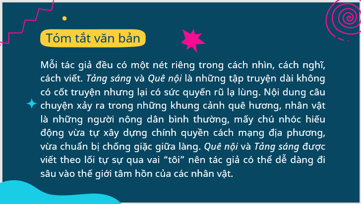 Giáo án điện tử bài Vẻ đẹp giản dị và chân thật của Quê nội | PPT Văn 7 Kết nối tri thức