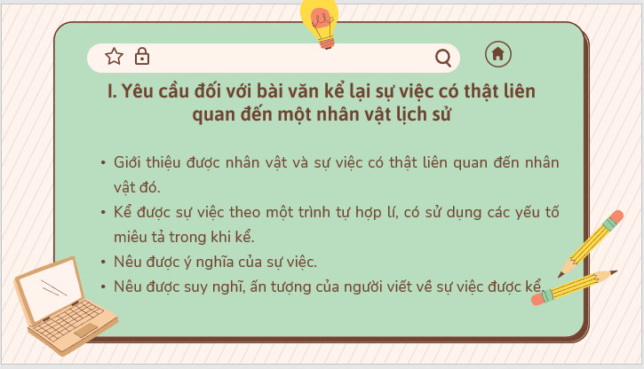 Giáo án điện tử bài Viết bài văn kể lại sự việc có thật liên quan đến một nhân vật lịch sử | PPT Văn 7 Kết nối tri thức