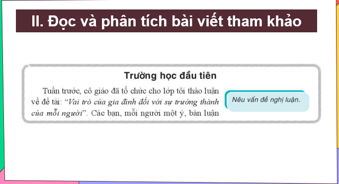 Giáo án điện tử bài Viết bài văn nghị luận về một vấn đề trong đời sống (trình bày ý kiến tán thành) | PPT Văn 7 Kết nối tri thức