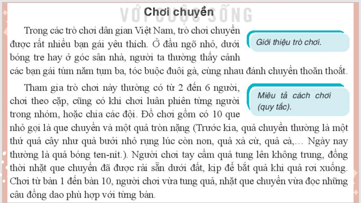 Giáo án điện tử bài Viết bài văn thuyết minh về quy tắc hoặc luật lệ trong trò chơi hay hoạt động | PPT Văn 7 Kết nối tri thức