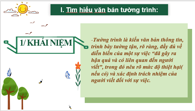 Giáo án điện tử bài Viết văn bản tường trình | PPT Văn 7 Chân trời sáng tạo