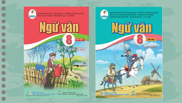 Giáo án điện tử bài Nội dung sách Ngữ văn 8 | PPT Văn 8 Cánh diều