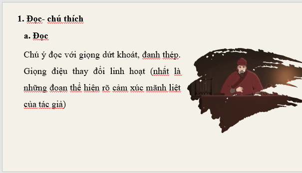 Giáo án điện tử bài Hịch tướng sĩ | PPT Văn 8 Cánh diều