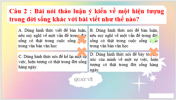 Giáo án điện tử bài Thảo luận ý kiến về một hiện tượng trong đời sống | PPT Văn 8 Cánh diều