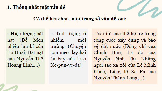 Giáo án điện tử bài Thảo luận ý kiến về một vấn đề đời sống phù hợp với lứa tuổi (được gợi ra từ tác phẩm văn học đã học) | PPT Văn 8 Kết nối tri thức