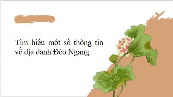 Giáo án điện tử bài Thực hành đọc: Qua Đèo Ngang | PPT Văn 8 Kết nối tri thức