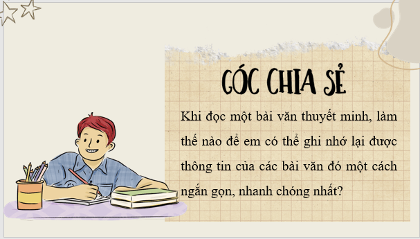 Giáo án điện tử bài Tóm tắt nội dung thuyết minh giải thích một hiện tượng tự nhiên | PPT Văn 8 Cánh diều