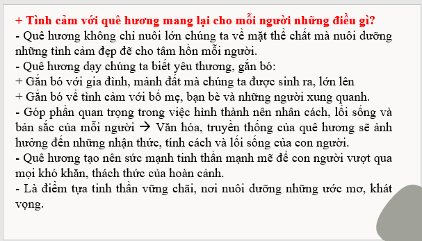 Giáo án điện tử bài Tự đánh giá: Quê người | PPT Văn 8 Cánh diều