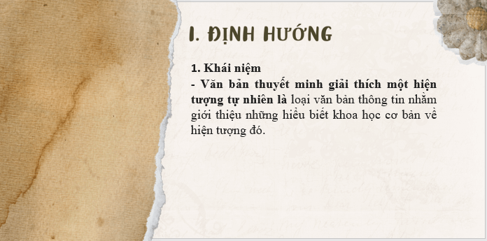 Giáo án điện tử bài Viết văn bản thuyết minh giải thích một hiện tượng tự nhiên | PPT Văn 8 Cánh diều