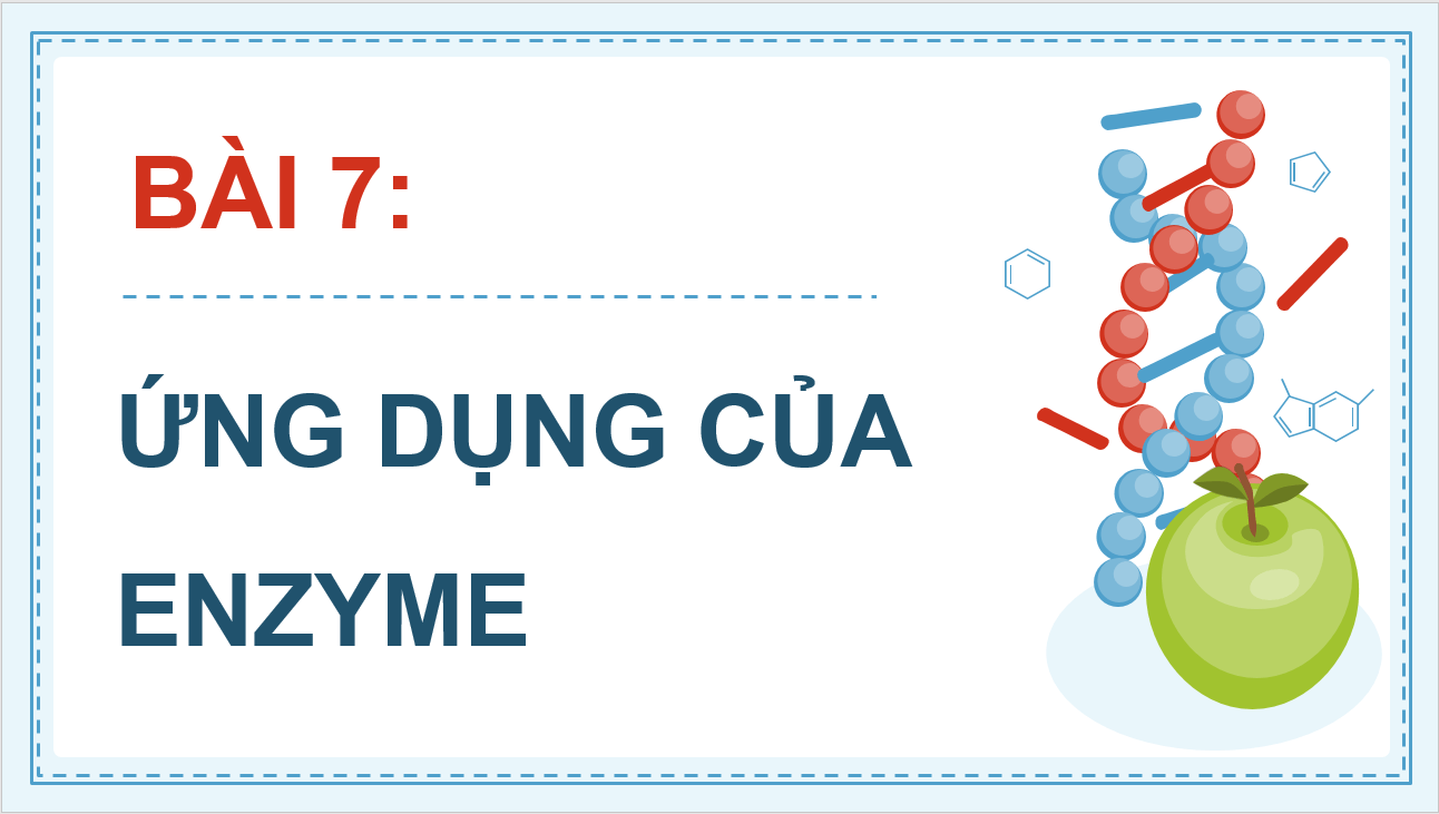 Giáo án điện tử Chuyên đề Sinh 10 Kết nối tri thức Giáo án điện tử Bài 7: Ứng dụng của enzyme | PPT Chuyên đề Sinh học 10