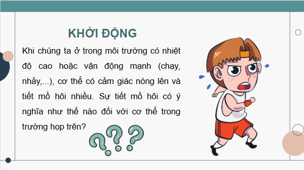Giáo án điện tử Sinh 11 Chân trời sáng tạo Bài 27: Cơ thể sinh vật là một hệ thống mở và tự điều chỉnh | PPT Sinh học 11