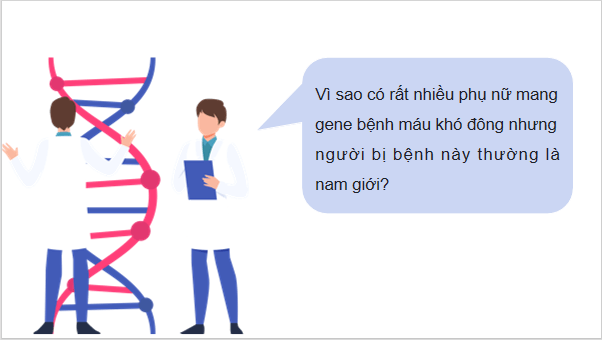 Giáo án điện tử Sinh 12 Kết nối tri thức Bài 10: Di truyền giới tính và di truyền liên kết với giới tính | PPT Sinh học 12