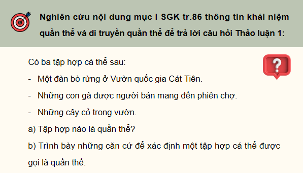 Giáo án điện tử Sinh 12 Chân trời sáng tạo Bài 13: Di truyền quần thể | PPT Sinh học 12