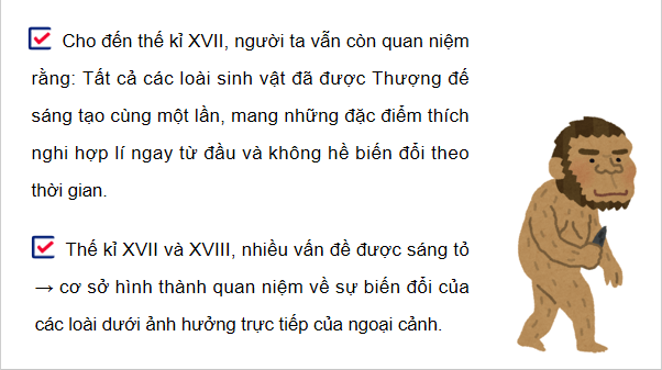 Giáo án điện tử Sinh 12 Chân trời sáng tạo Bài 16: Quan niệm của Darwin về chọn lọc tự nhiên và hình thành loài | PPT Sinh học 12