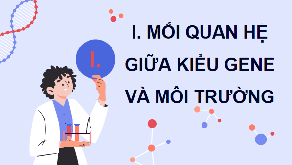 Giáo án điện tử Sinh 12 Kết nối tri thức Bài 16: Tương tác giữa kiểu gene với môi trường và thành tựu chọn giống | PPT Sinh học 12