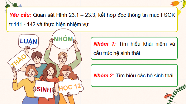 Giáo án điện tử Sinh 12 Cánh diều Bài 23: Hệ sinh thái | PPT Sinh học 12