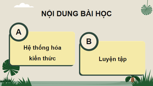 Giáo án điện tử Sinh 12 Chân trời sáng tạo Ôn tập Chương 7 | PPT Sinh học 12