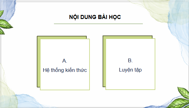 Giáo án điện tử Sinh 12 Chân trời sáng tạo Ôn tập Chương 8 | PPT Sinh học 12